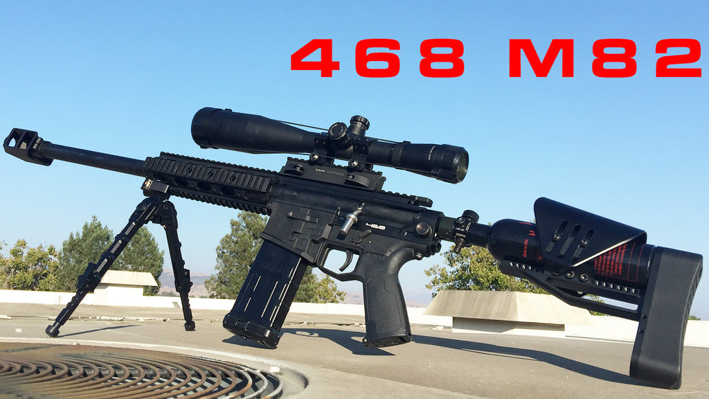 VIDEO: M82 Sniper Paintball Gun Shooting Demo