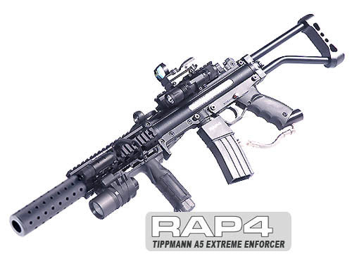 Tippmann A5 Sniper Paintball Gun Kit