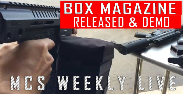 MCS Weekly LIVE: Box Magazine Released and Shooting Demo