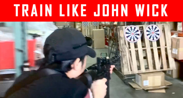 VIDEO:  Setup Your Own Shooting Drill Training  Like John Wick