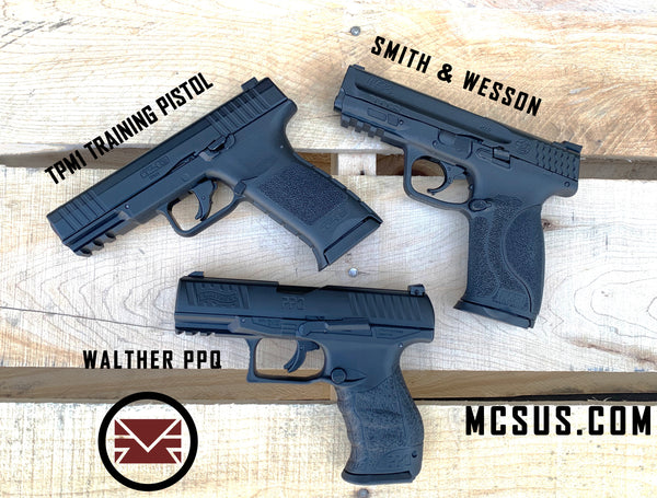 VIDEO: Training Pistols Comparison and Shooting