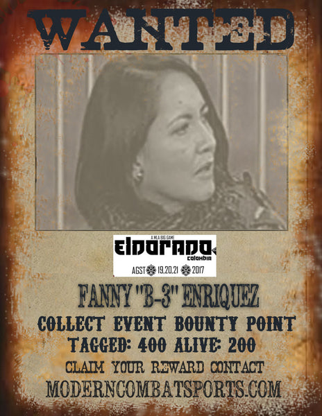 Wanted: FANNY "B-3" ENRIQUEZ