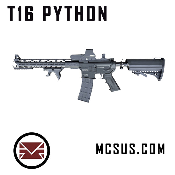 Custom T16 Python Paintball Gun (Optional Semi Auto/Full Auto) – MCS