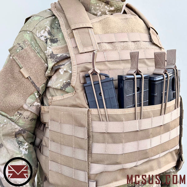 Front Line Operator Plate Carrier (FDE Tan) – MCS