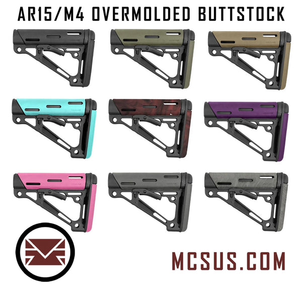ar15m4OverMoldedbuttstockallco
