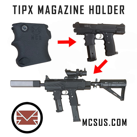 Vertical Grip Magazine Holder TIPX TPX TPR SALT TCR Sabre Zeta and Tru Feed Magazines