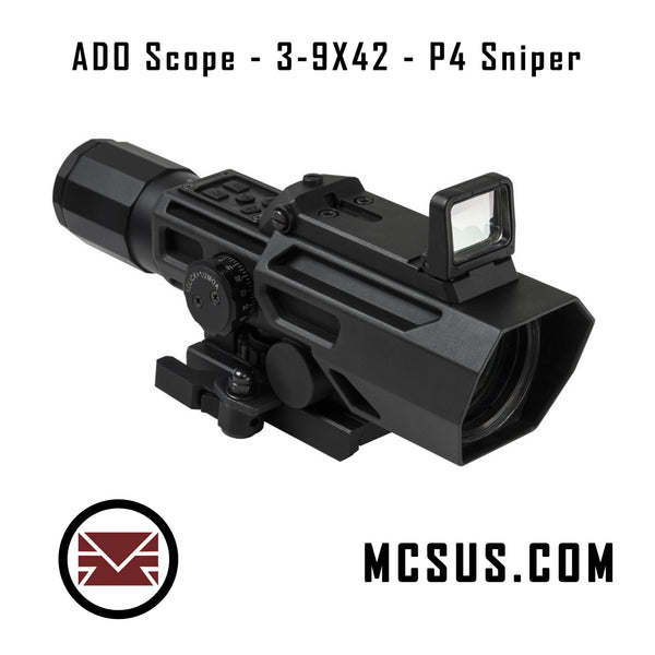 VISM ADO Scope - 3-9X42 - P4 Sniper – MCS
