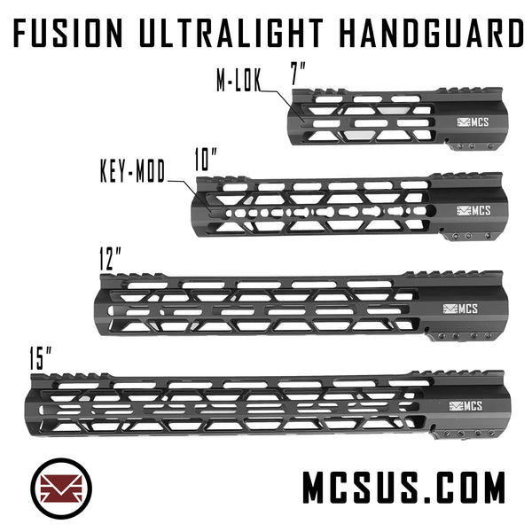 Fusion Ultralight Handguard KeyMod / M-Lok – MCS