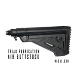 Triad Fabrication Fixed Air Buttstock and Remote Adapter (Universal)
