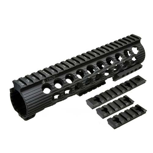 Troy TRX Extreme BattleRail 9 Inch Hand Guard (Black) – MCS