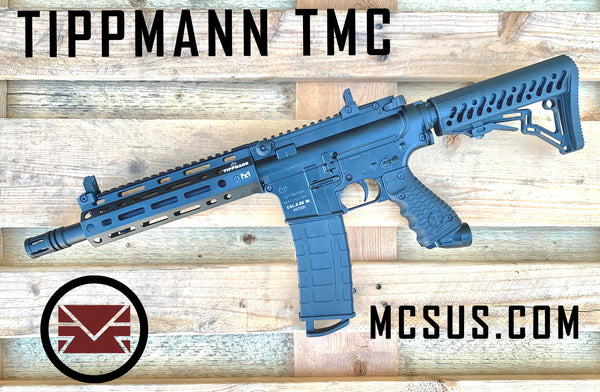 Tippmann TMC With M-LOK Handguard Paintball Gun (Black) (.68 Cal