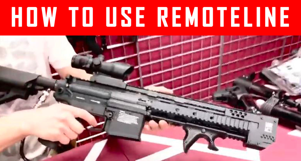 VIDEO:  How To Use Remoteline For Paintball Gun