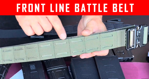 VIDEO: Front Line MOLLE Battle Belt