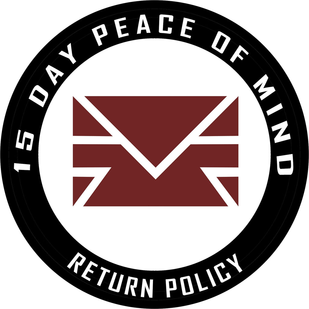15 Day Peace of Mind Return