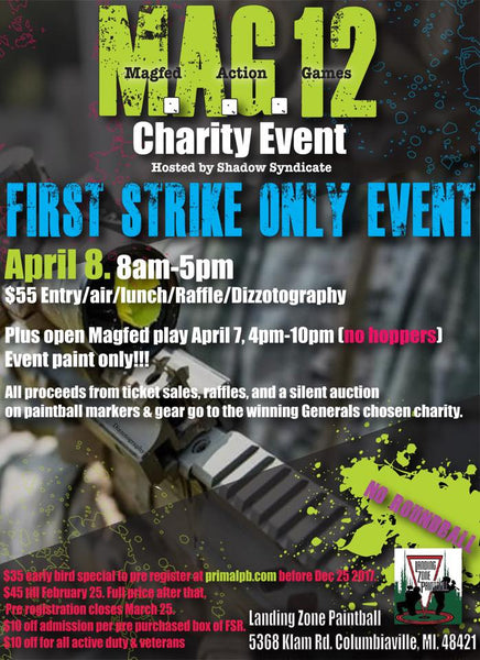 MAG 12 FSR Only Charity Game  (2018 Apr 8)