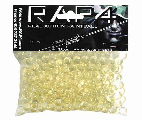 New .43 Caliber Clear Training Paintballs
