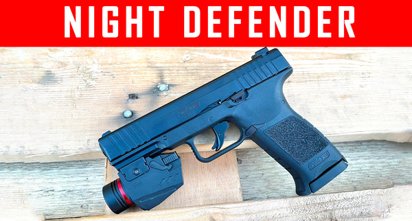 VIDEO: Night Defender Flashlight Laser Combo  Demo