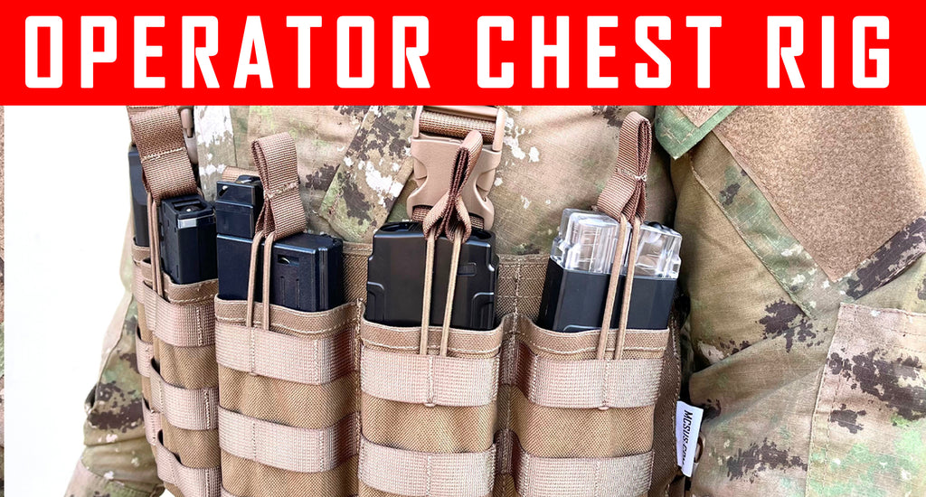 Operators Chest Rig VIDEO: Front Line Operator Chest Rig – MCS