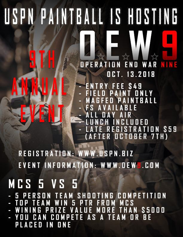 Operation End War 9: 5 vs 5 (2018 October 13th)