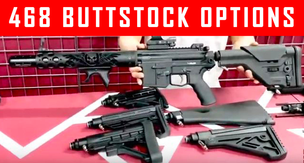 VIDEO:  468 Paintball Gun Buttstock Options