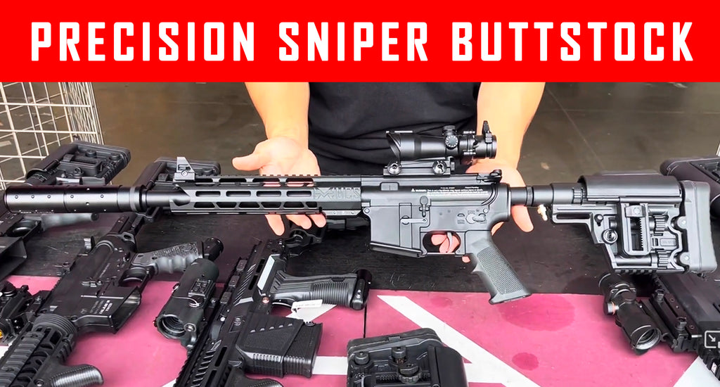 VIDEO: Tactical Modular Precision Sniper Buttstock #mcs