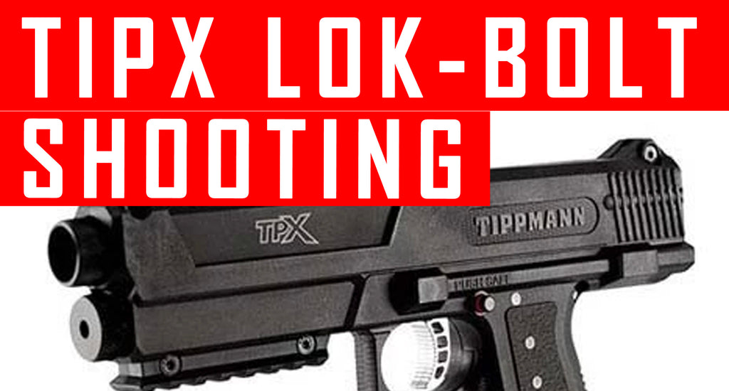 VIDEO: Tippmann Tipx Lok Bolt Installation and shooting Demo