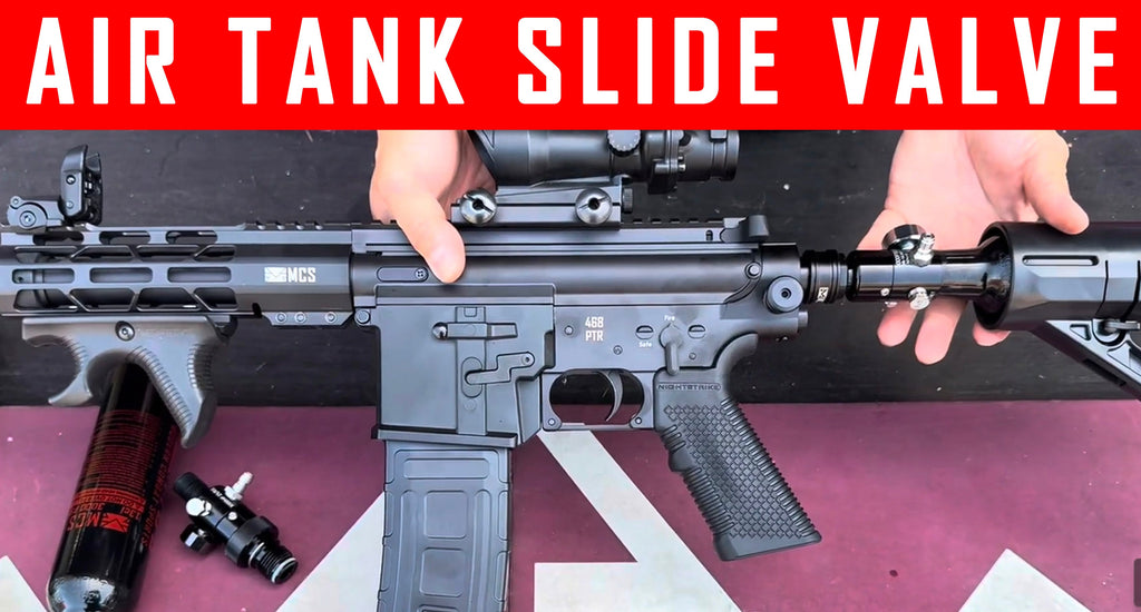 VIDEO: Air Tank Integrated On/Off Slide Valve - Regulator and Air Tank #MCS