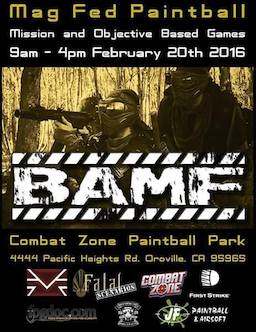 BAMF - Mag Fed Paintball presented by Fatal Scenarios (2016 Feb 20)