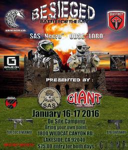 Besieged: Battle for the Bay (2016 Jan 10 to 2016 Jan 11)