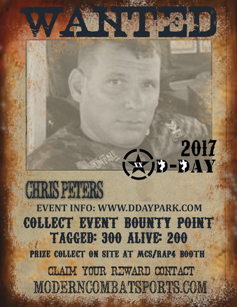 DDAY 2017 Wanted: Damien Parcells (closed)