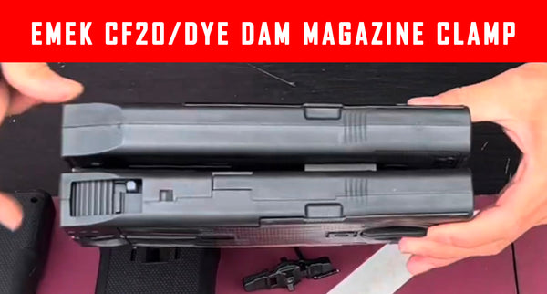 EMEK CF20 Magazine And Dye DAM Magazine For EMF100 MG100 Double Magazine Coupler #MCS