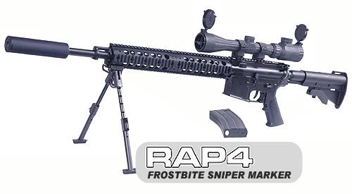 RAP4 Frostbite Sniper Paintball Gun