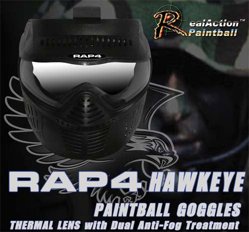 RAP4 Hawkeye Paintball Goggle For Military Combat Training