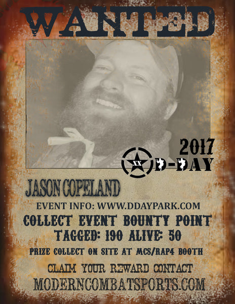 DDAY 2017 Wanted: Jason Copeland (closed)