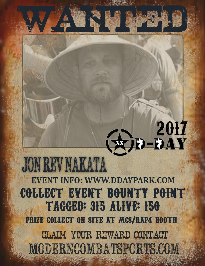 DDAY 2017  Wanted: Jon Rev Nakata (closed)