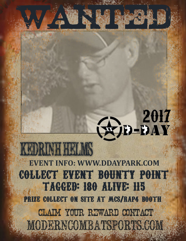 DDAY 2017 Wanted: Kedrinh Helms - AKA Stretch (closed)