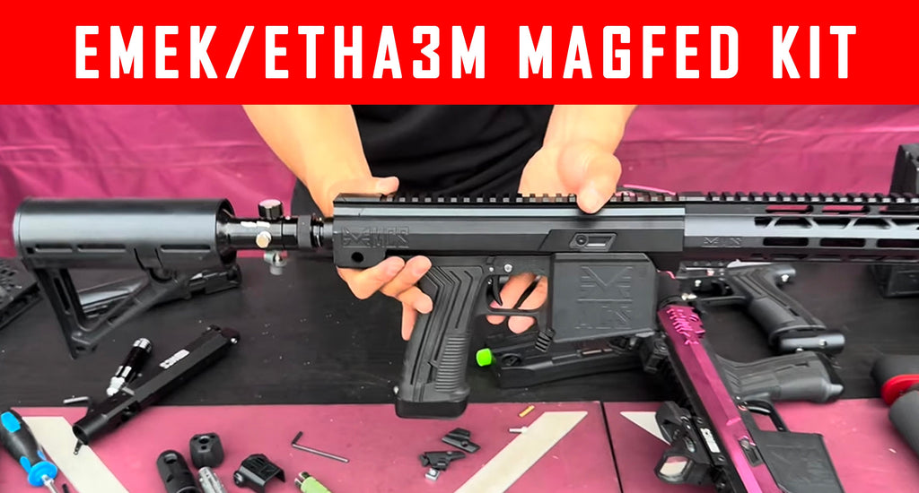 VIDEO: Installing MCS100 Planet Eclipse EMEK 100 EMEK PAL and Etha3 M Magazine Fed Conversion Kit #MCS