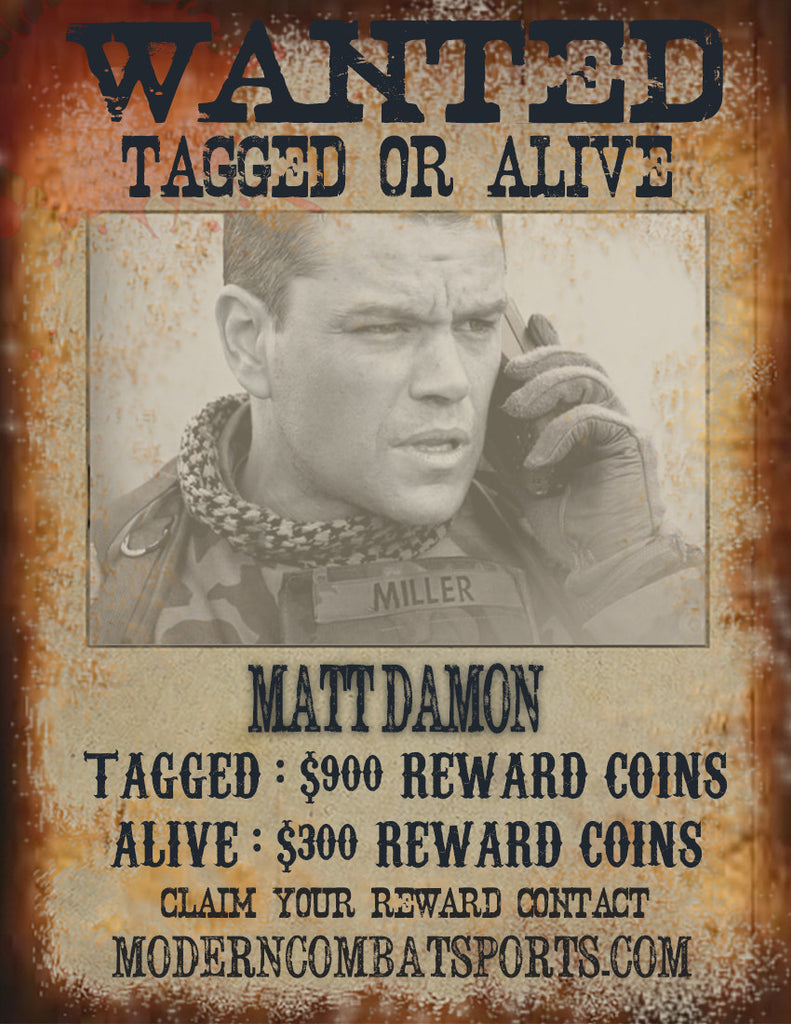 Wanted: Matt Damon
