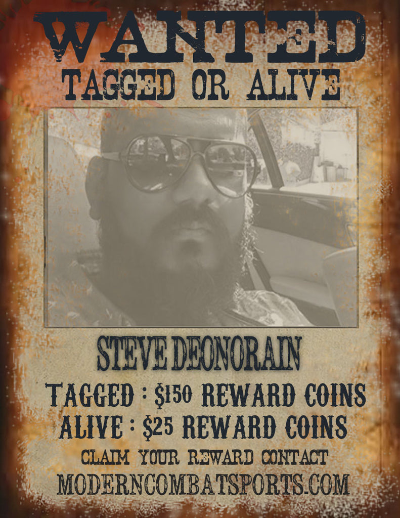 Wanted: Steve "Blackbeard" Deonorian