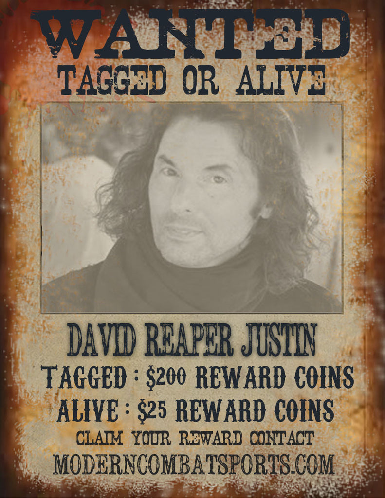 Wanted: David "Reaper" Justin