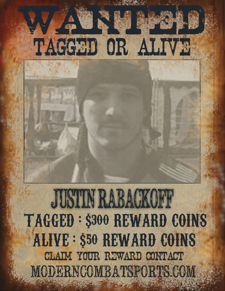 Wanted: Justin Rabackoff