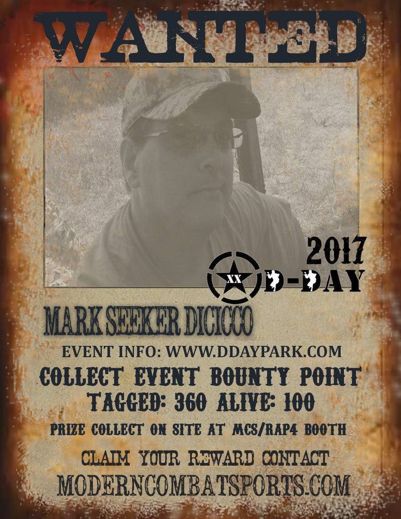 DDAY 2017 Wanted: Mark Seeker DiCicco (closed)