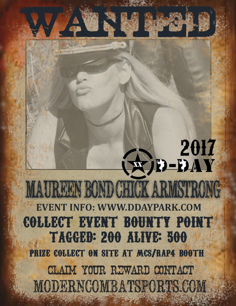 DDAY 2017 Wanted: Maureen Bond Chick Armstrong (closed)