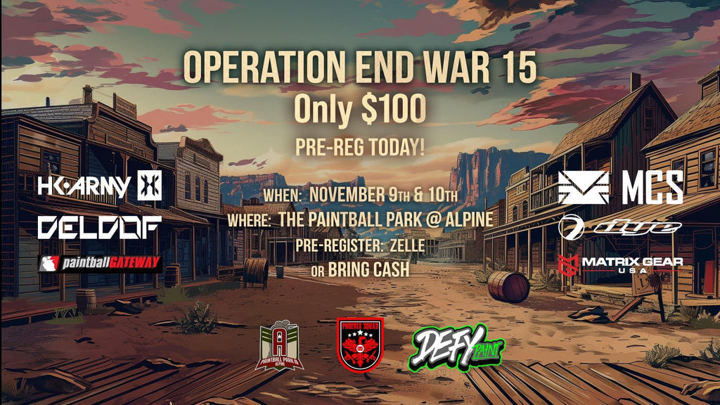 15th Annual Magfed Paintball Event: Operation End War 15