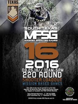 South Texas MFSG-16 (2016 September 25 to 26)