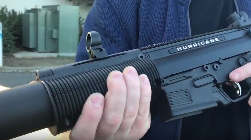 VIDEO:Tacamo Hurricane SD5 SMG Paintball Gun Shooting Demo