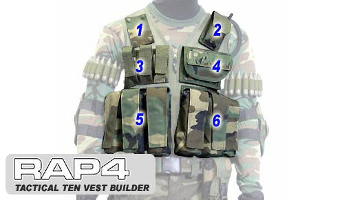 Target Ball Tactical Training Vest