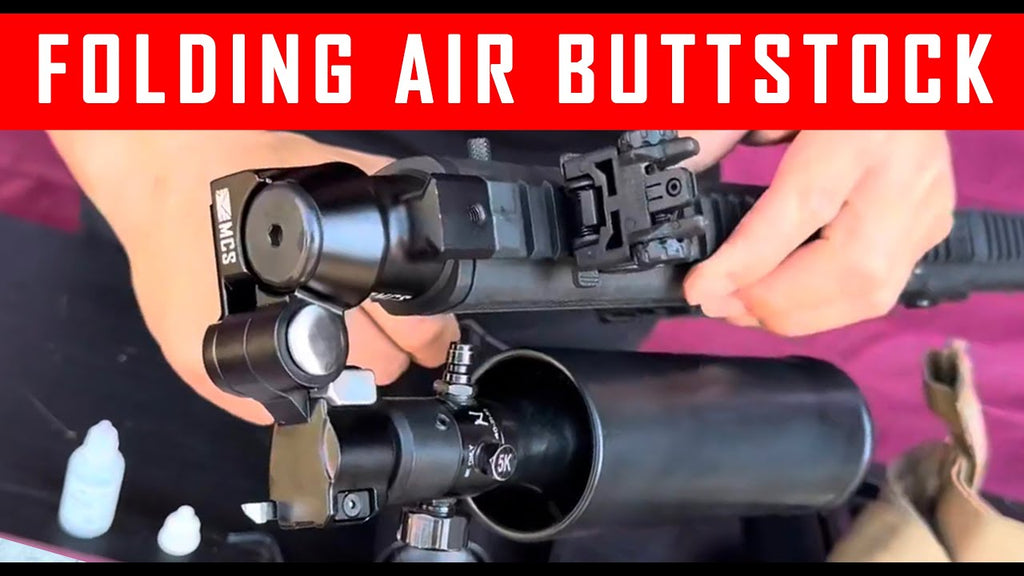 VIDEO: Tippmann Stormer Drop Down Folding Air Buttstock Adapter With Gen3 Locking Mechanism #MCS