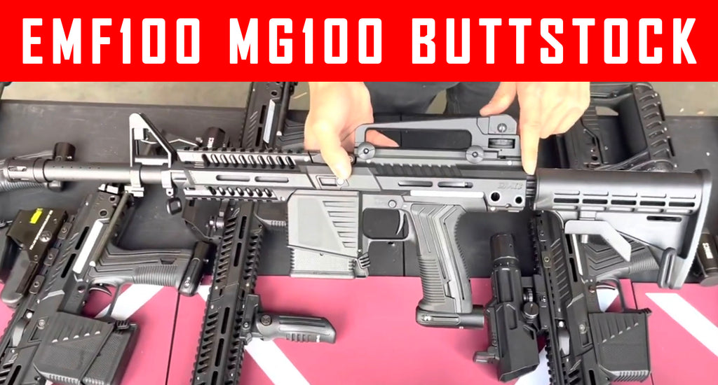 Emf100 Custom VIDEO: EMF100 MG100 Custom M4 Carbine Buttstock #MCS