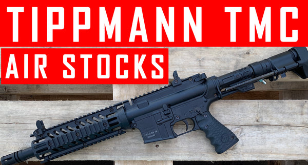 VIDEO: Everything You Want To Know On Tippmann TMC Air Stocks Setups (Remote and Tank In Stock)